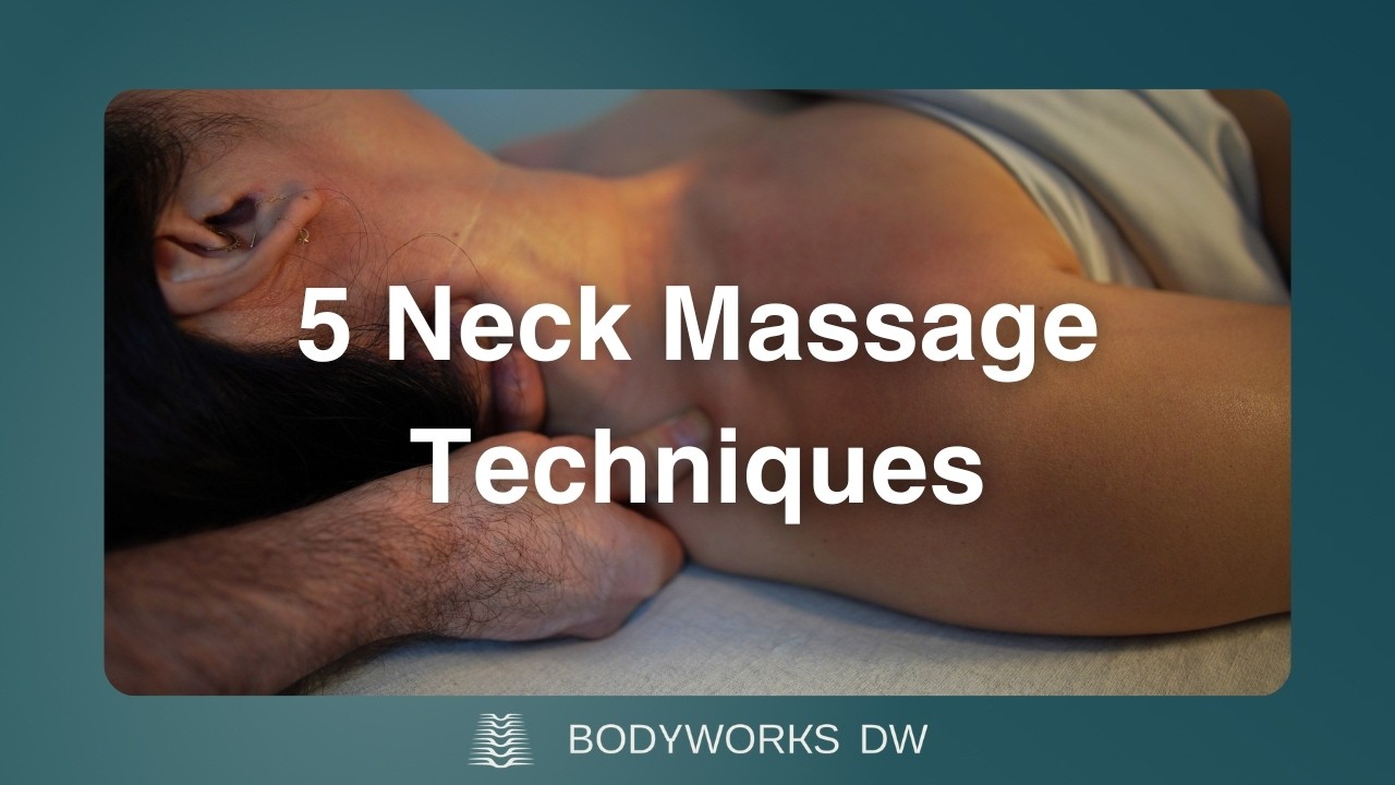 5 Effective Deep Tissue Massage Techniques For Neck Pain - Medical Massage NYC
