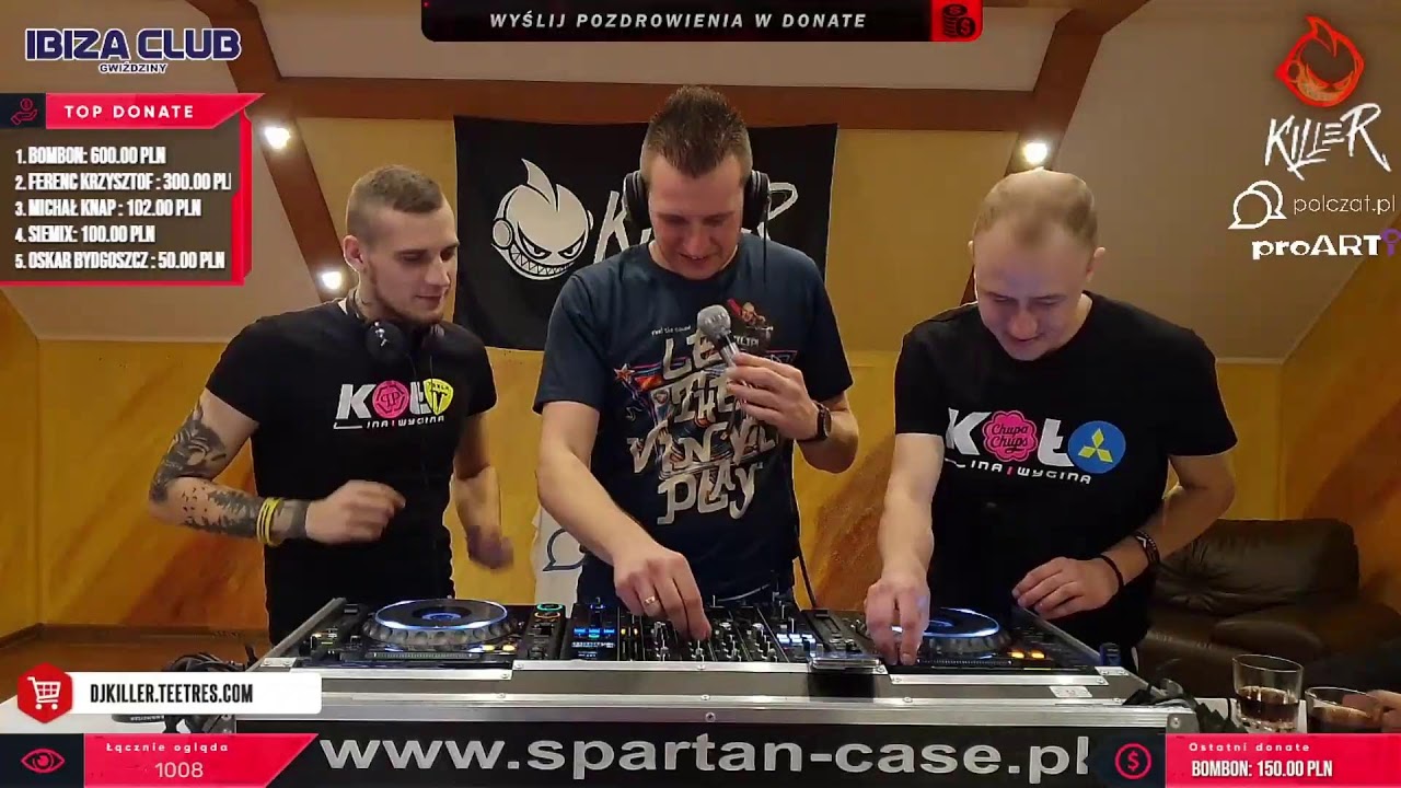 Dj Killer & Knassix & Filip Philips Live Mix - Niedzielne Granie Na Spontanie 07.11.2021