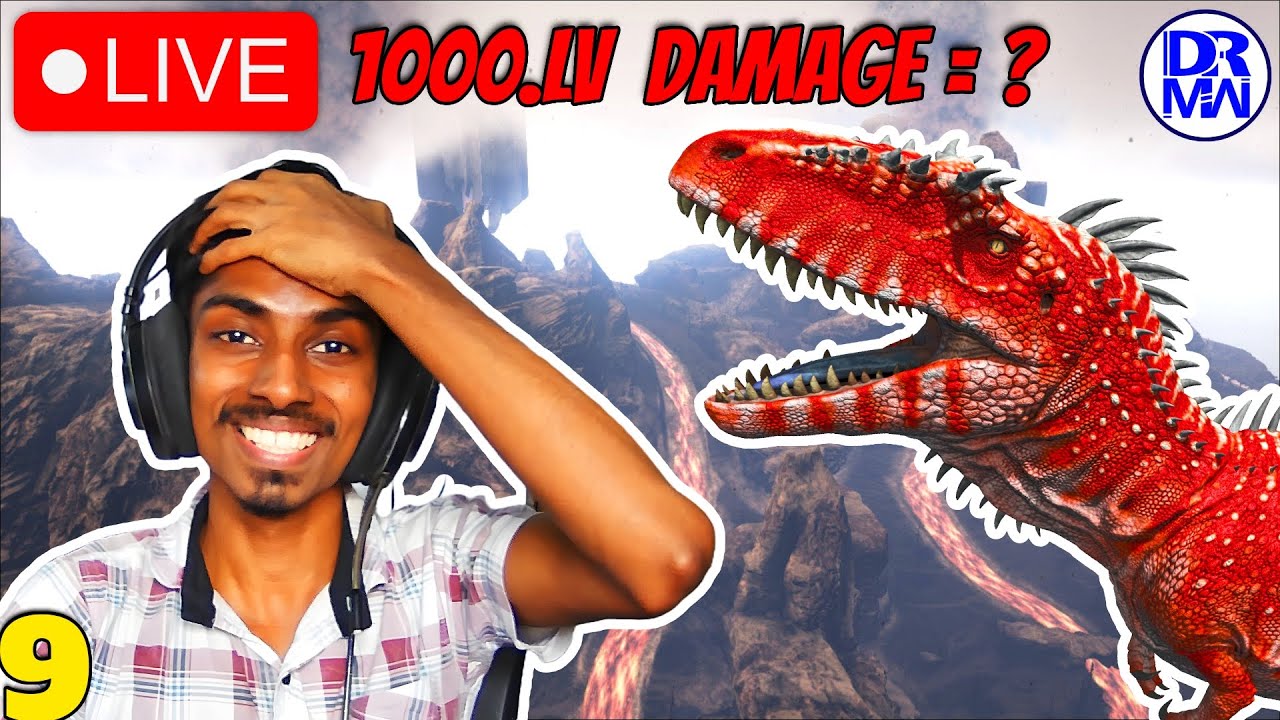1000.lvl කාර්චා සහ ටෙක් රෙක්ස් හොයමු! | ARK Survival The Center Map Sinhala Live | DR MaxWave Gaming