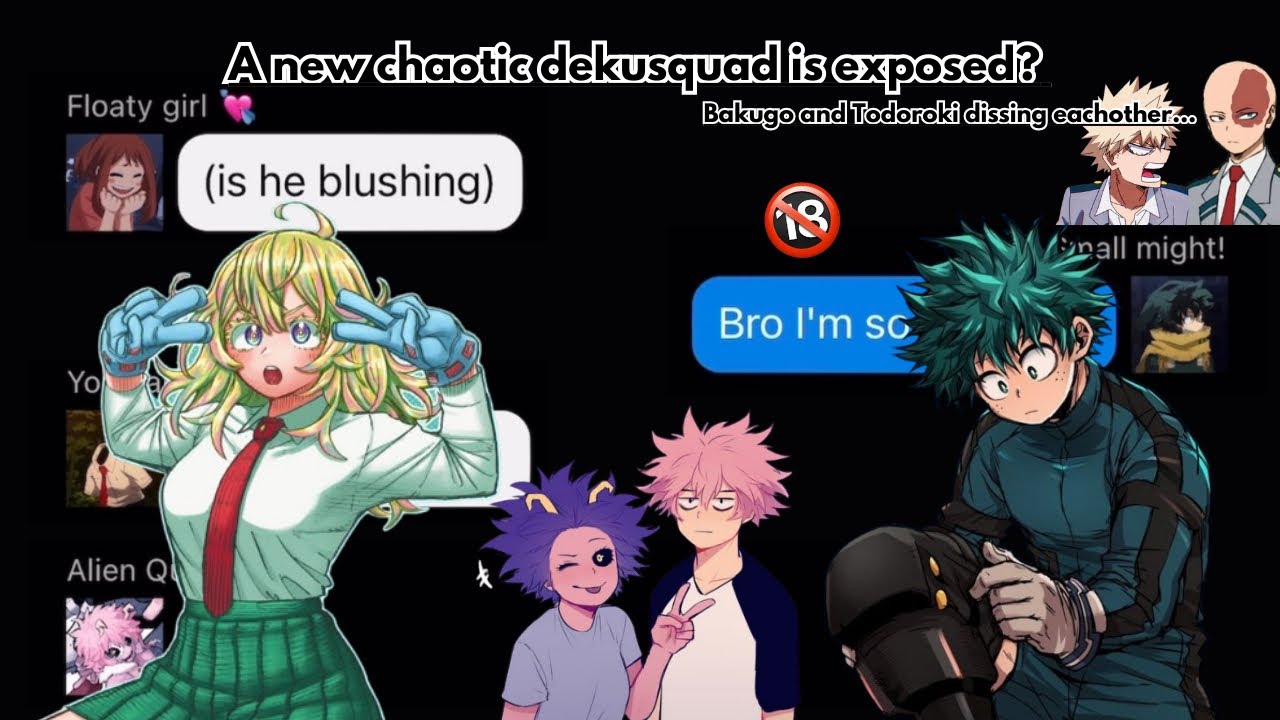 Mina exposes Deku and Hagakure’s secret account? + Relationship… | Izutoru