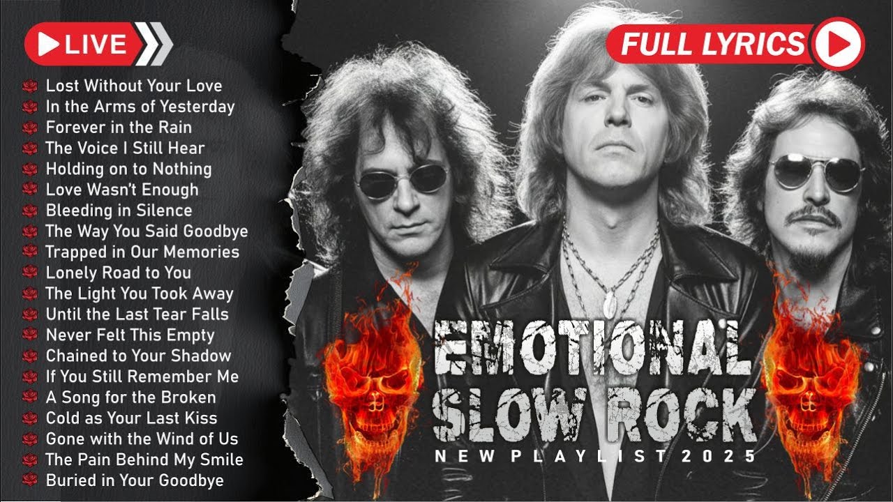 BEST RELAXING Slow Rock Music 2025 Playlist Rock | Ballad | Sleep | Soft Rock | Enjoy With Lyrics