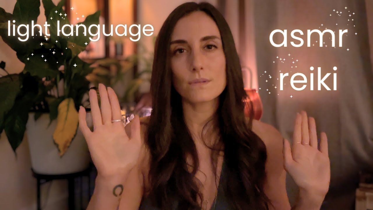 Reiki ASMR & Light Language for Deep Sleep 🌙 Energy Healing, Soft Spoken, Singing
