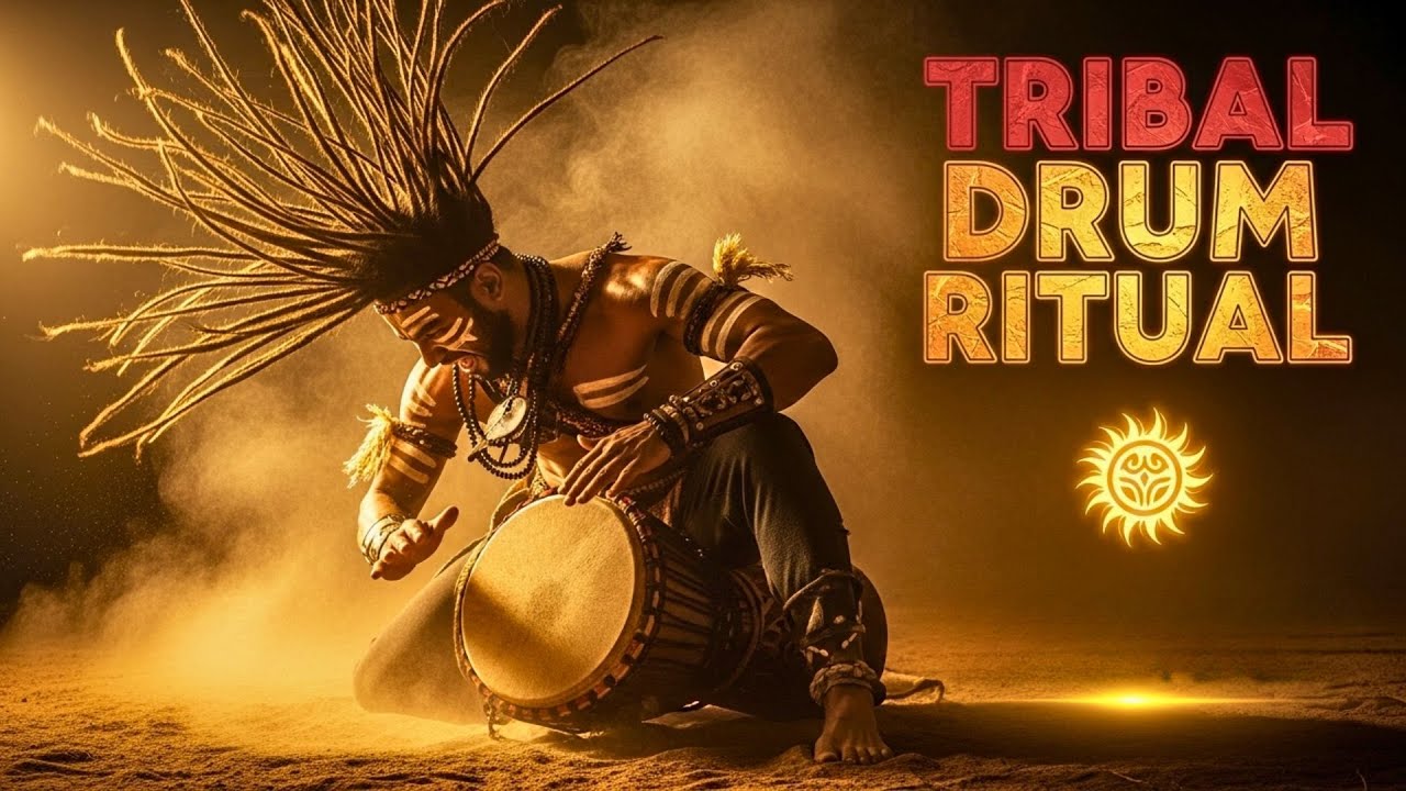 🔥 Tribal Warrior Drum Ritual 🌍 | Powerful World Ethnic Drums for Energy & Focus