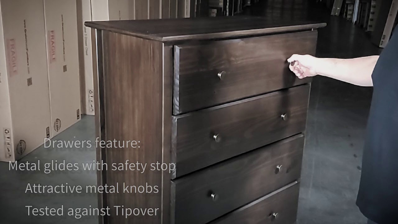 Shaker 5 drawer chest