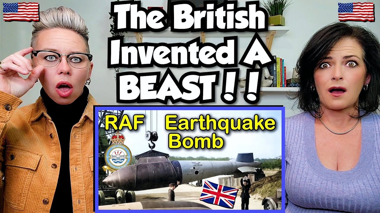 American Couple Reacts: British Invention: Earthquake Bomb! BIGGEST Non-Nuclear Bomb Used By RAF WW2