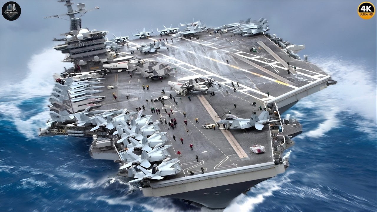 La vida dentro del portaaviones USS Gerald R. Ford: una ciudad flotante de $13 mil millones