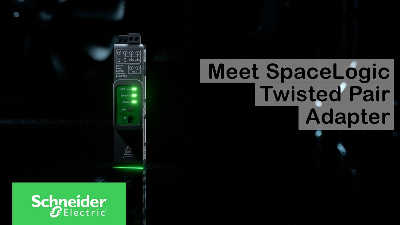 Fast & Simple IP Modernization with SpaceLogic&trade; Twisted Pair Adapter | Schneider Electric