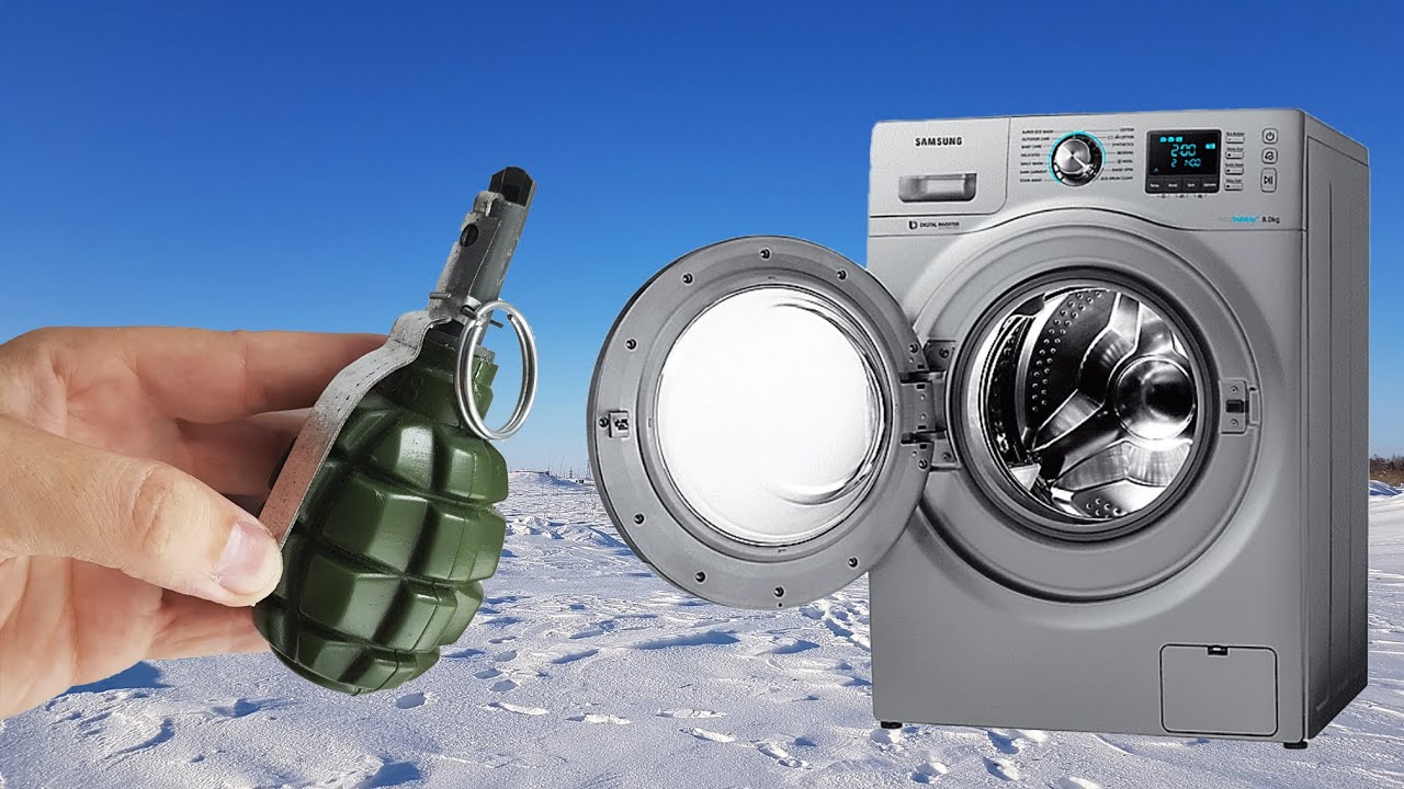 EXPERIMENT: How Strong is The Washing Machine ?