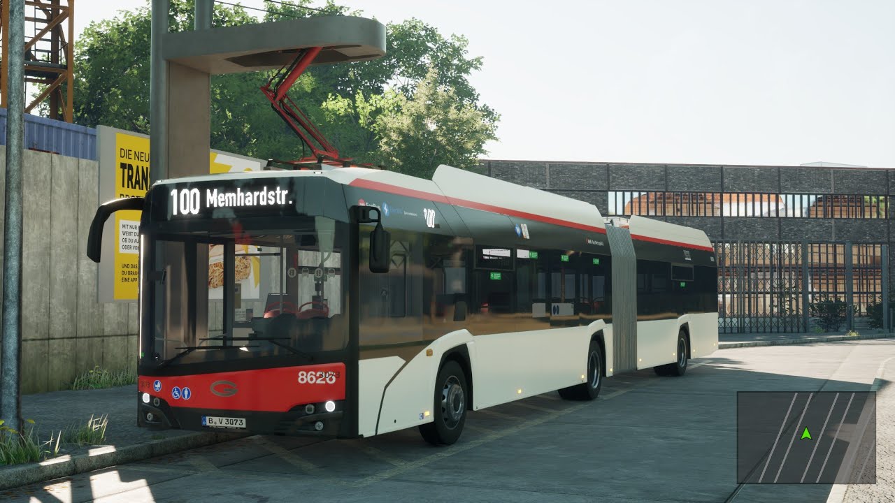 The Bus | Ruta 100 Hacia Memhardstr | Solaris 18m