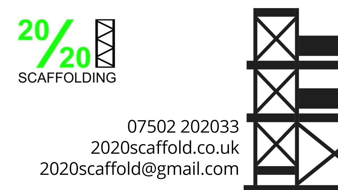 Erecting A Scaffold – 20/20 Scaffolding, Redditch