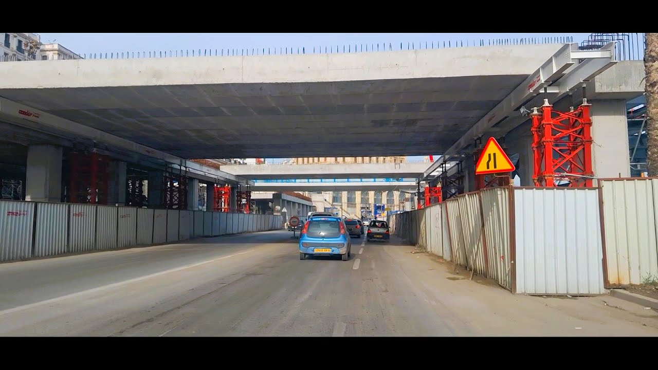 تابعو آخر أشغال تهيئة الواجهة البحرية لمدينة الجزائر ALGIERS TERRASSES PROJECT 