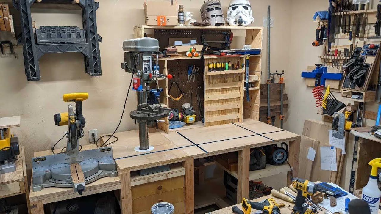 Not Quite a Workbench Not Quite a Tool Cabinet.