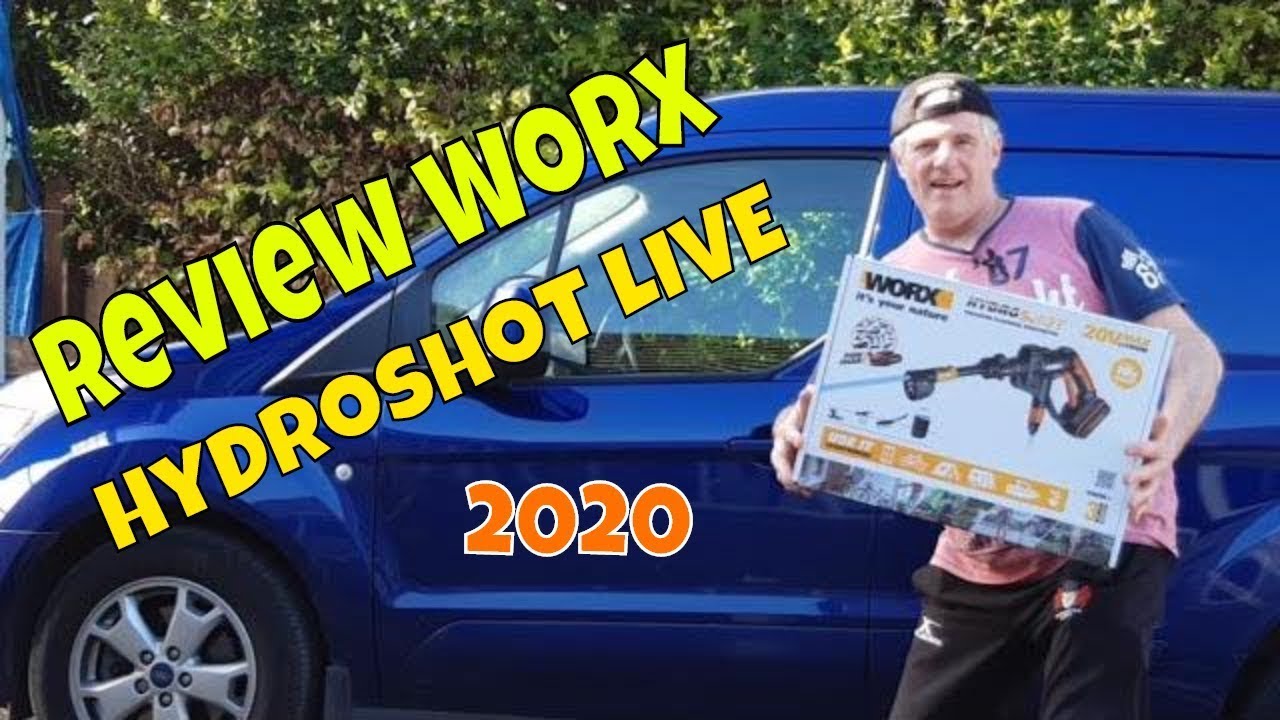 Worx Hydroshot Live Review 2020 | Portable Power Cleaner