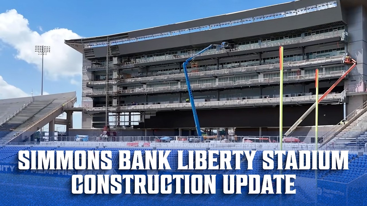 Simmons Bank Liberty Stadium Construction Update