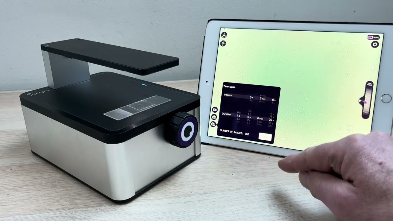 Time-Lapse Mammalian Cell Culture imaging with the ioLight Compact Cell Imager