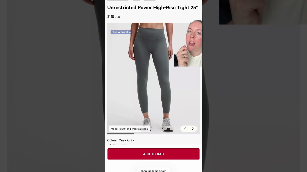 Сегодня купила новенькую в Lululemon!