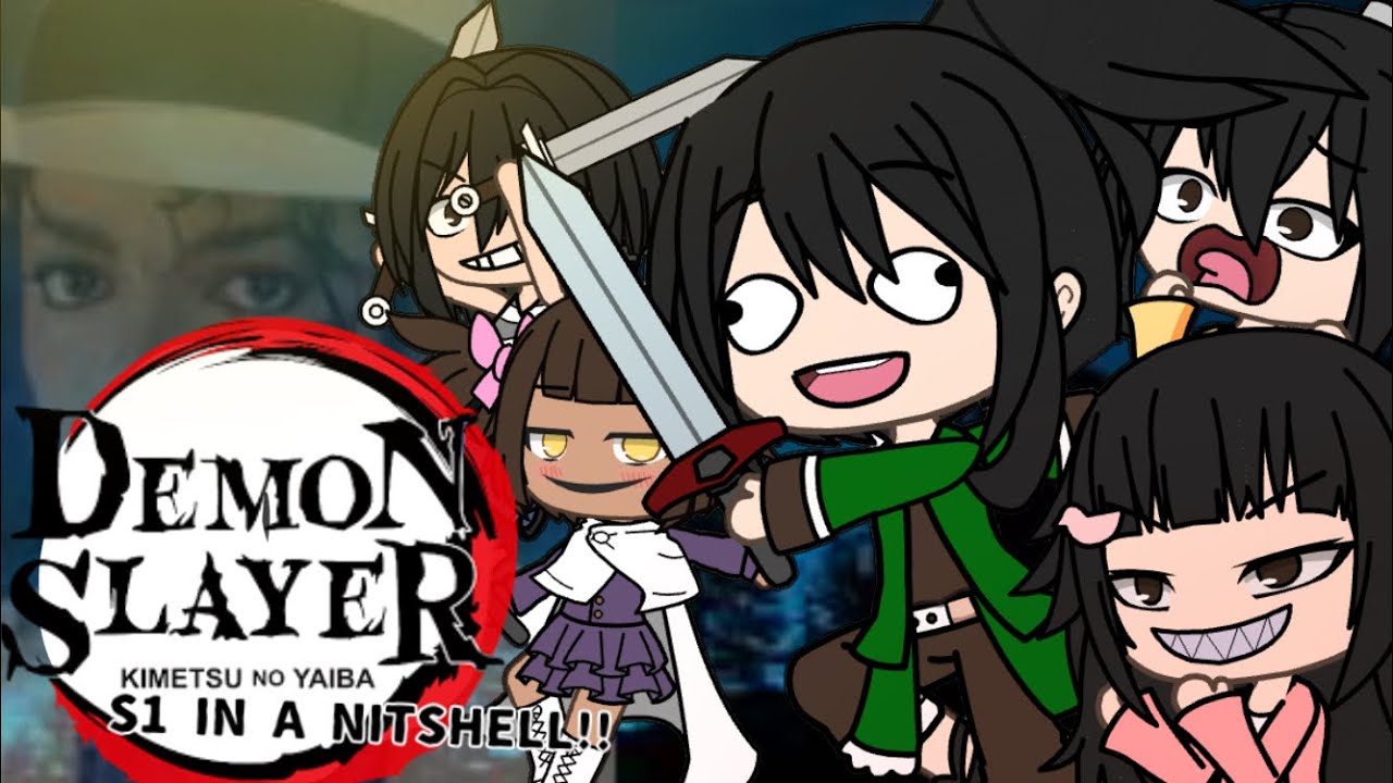 if I was in Demon Slayer season one in a nutshell! (Read desc) (TW; blood, flashing effects)