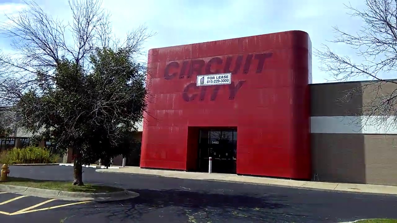Abandoned Circuit City. Rockford IL
