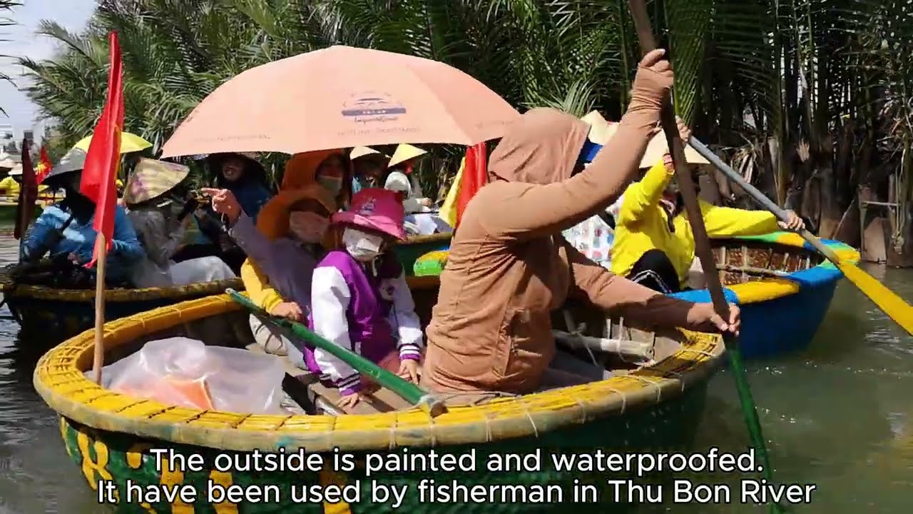 Vietnam Basket Boat