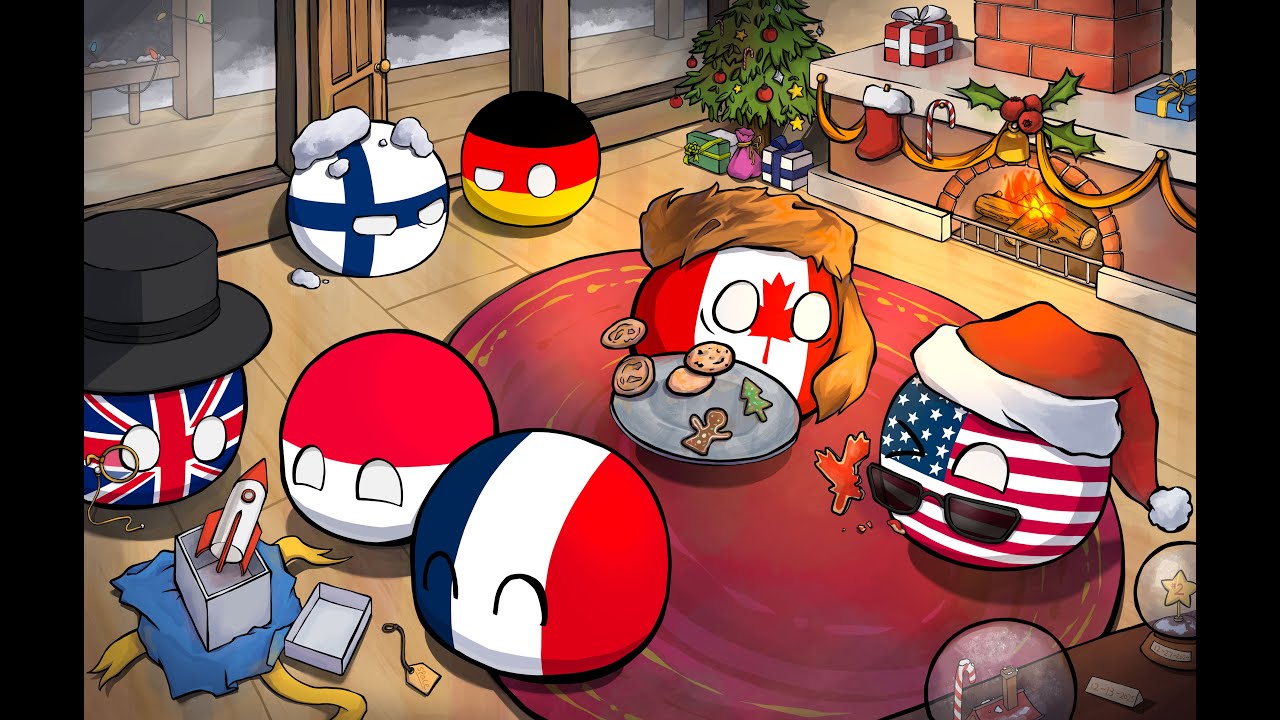 【Polandball | Art Process】It's Holiday Season!