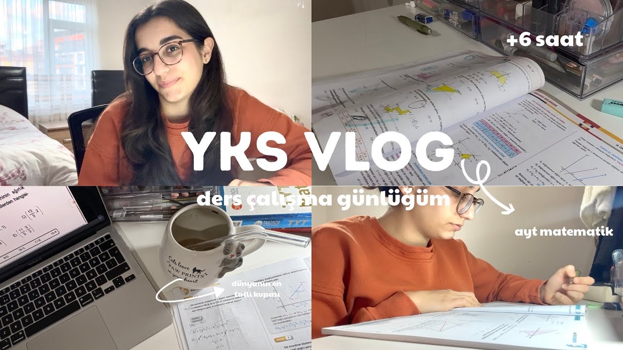 +6 SAAT OKULDAN SONRA DERS ÇALIŞALIM | 11. Sınıf Ders Çalışma Günlüğüm #3 | #yks27
