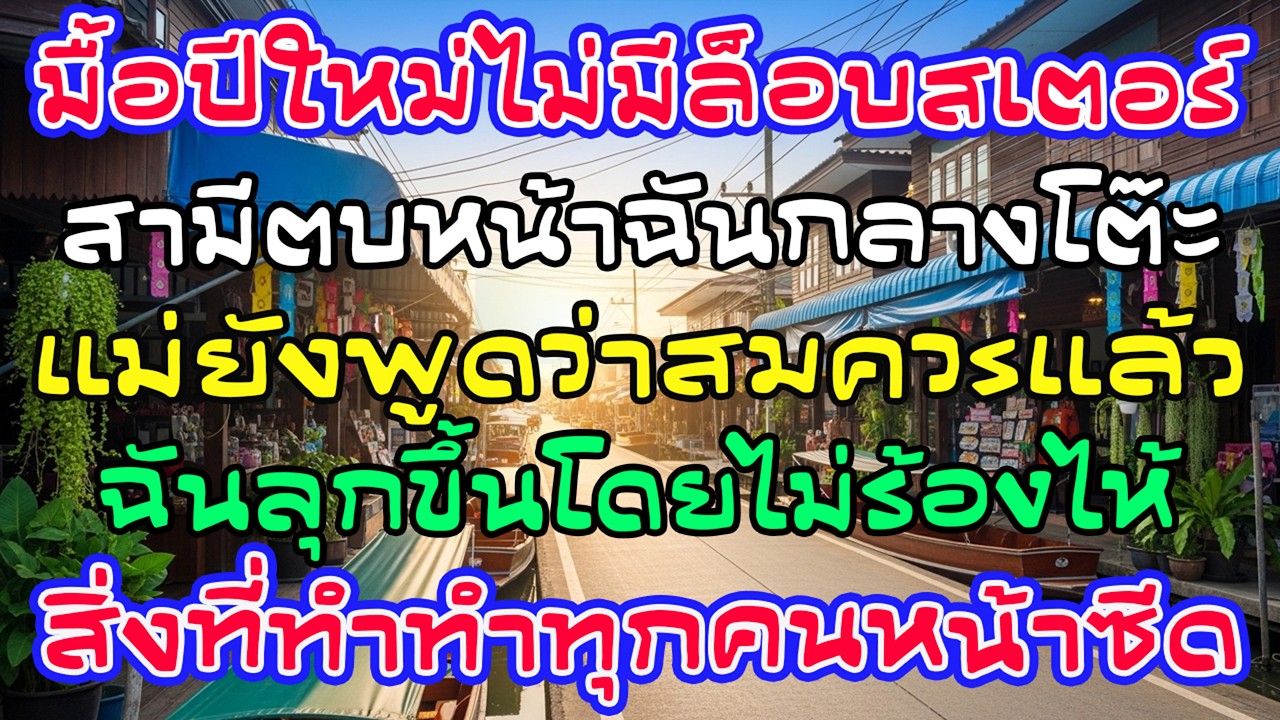 ไม่มีล็อบสเตอร์เขาตบฉัน ฉันลุกจากโต๊ะ แล้วทั้งบ้านซีดทันที