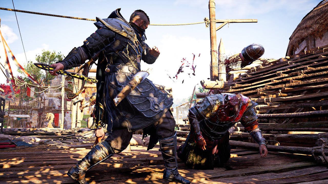 Assassin's Creed Valhalla - Master Assassin Stealth Kill and Brutal Combat Gameplay