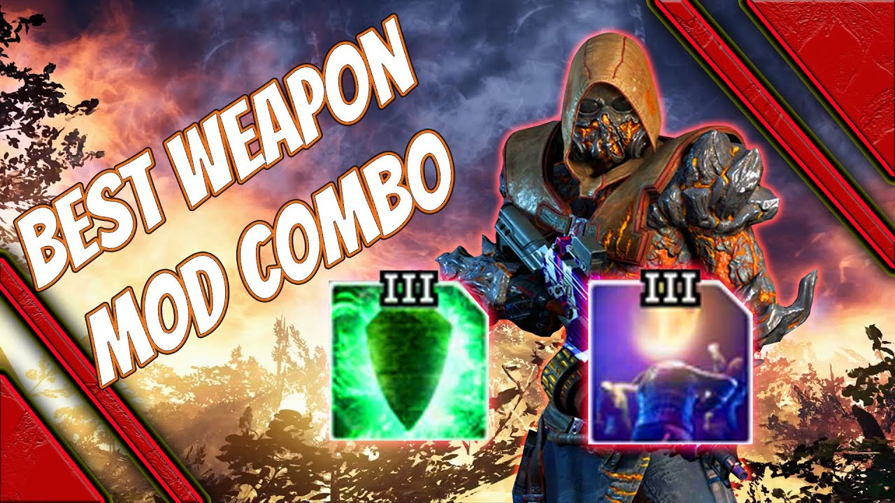 Outriders my favourite weapon mod combo for anomaly builds - best for easy insane damage