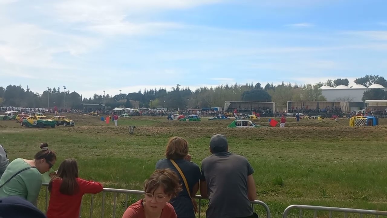 Stock car  Course à Sarrians  manche 2  9 avril 2023