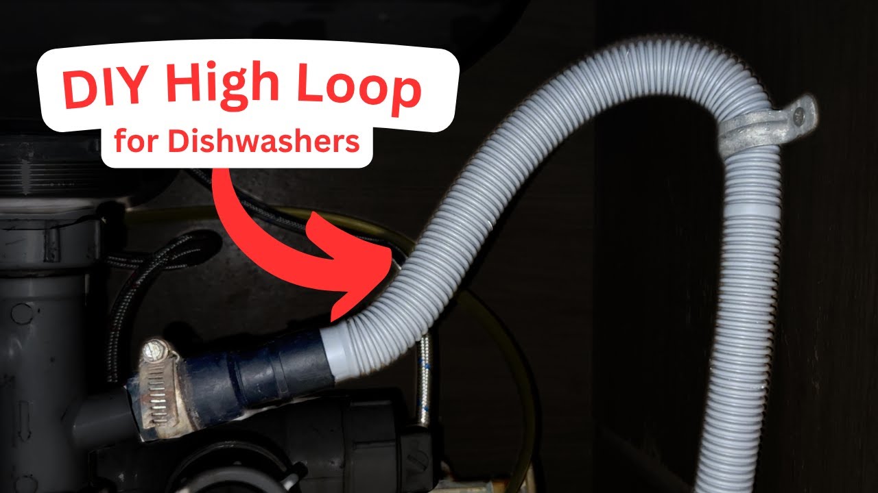 Why Your Dishwasher Drain Needs a High Loop (and How to Do It!)
