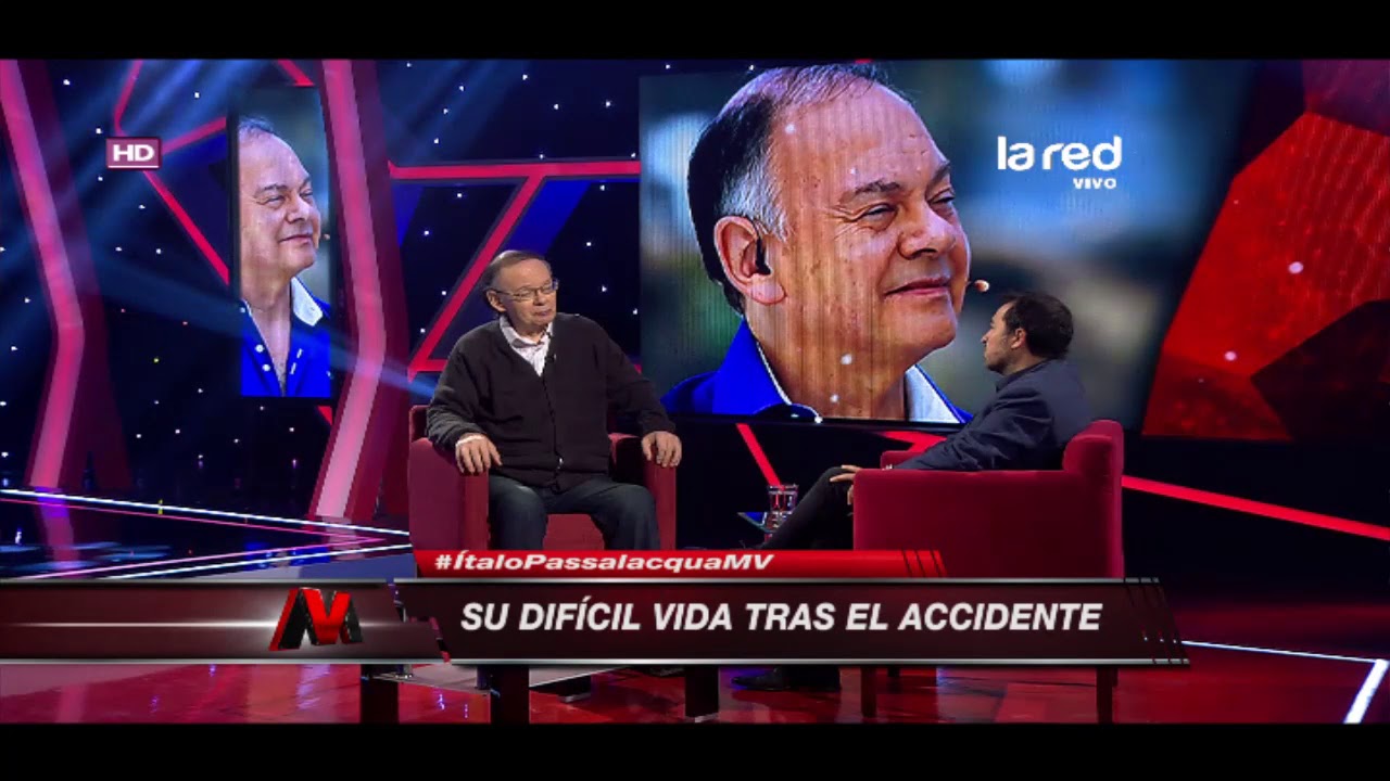 Ítalo Passalacqua recordó su terrible accidente