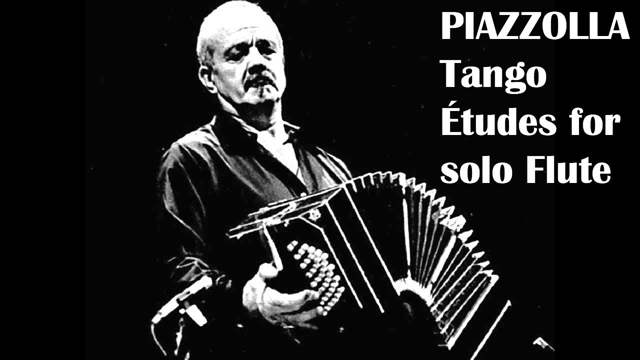 PIAZZOLLA - Tango Étude N.1 - Victor Somma (flute)