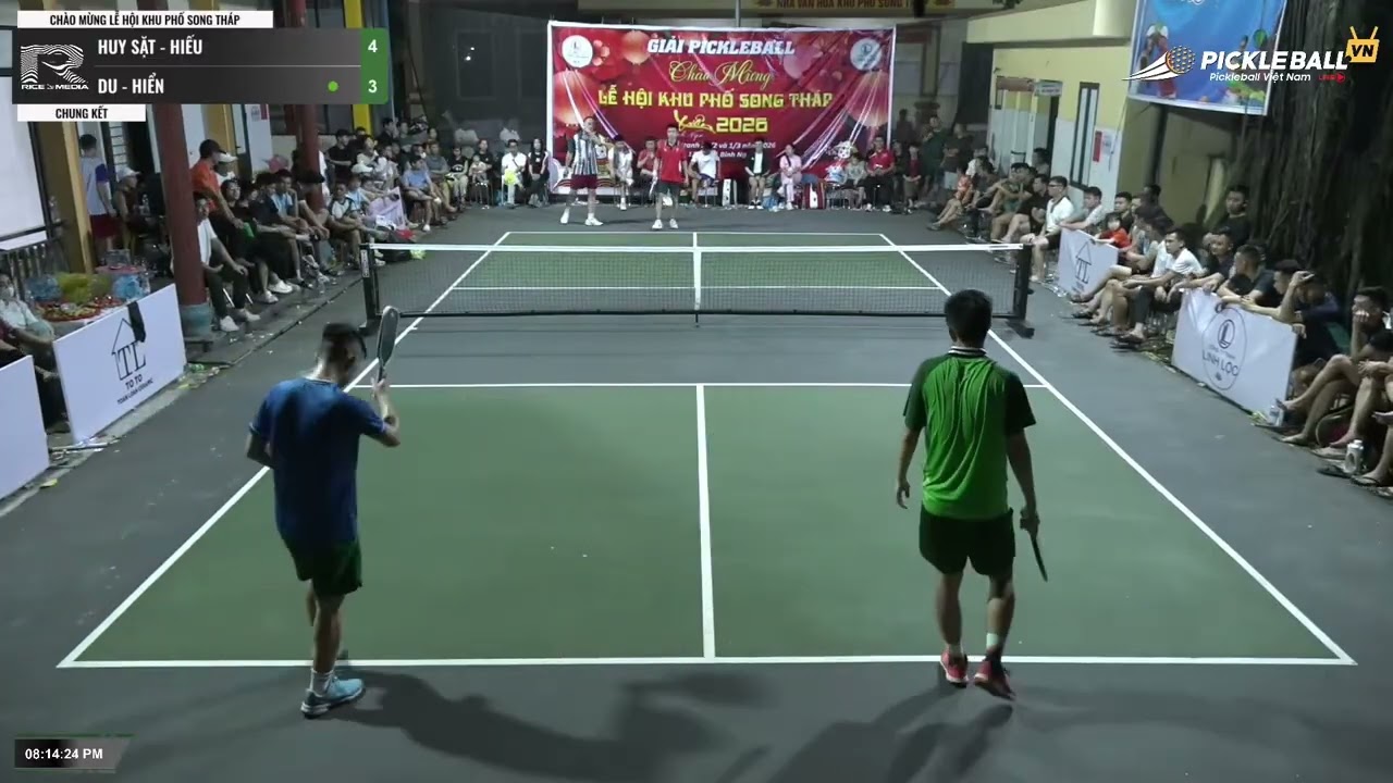 CHUNG KẾT OPEN : HUY SẶT - HIẾU VS DU  - HIỂN