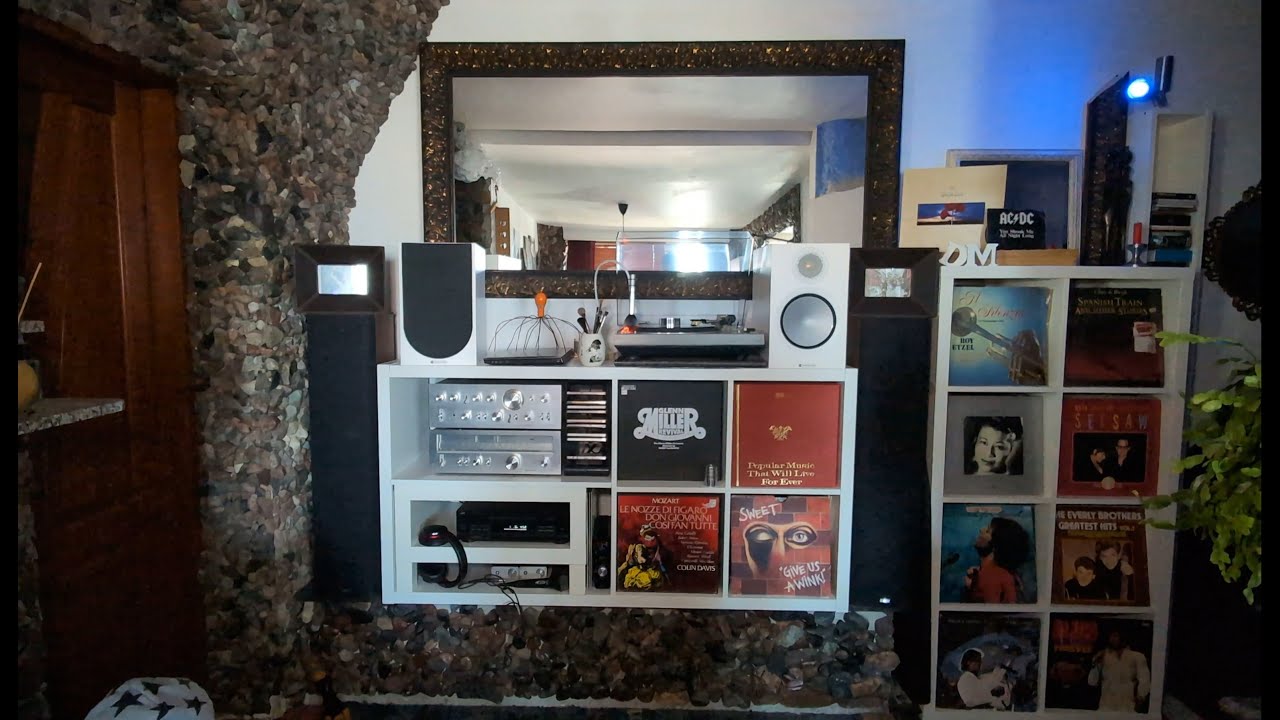 Simple test  Monitor Audio Silver 100 (7G). Vynyl and internet music.