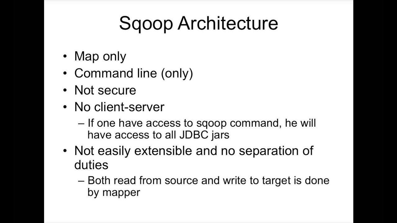 Setup Sqoop (Introduction and Architecture)
