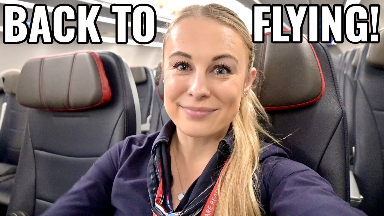 Flight Attendant Life | Come Back To Work With Me!