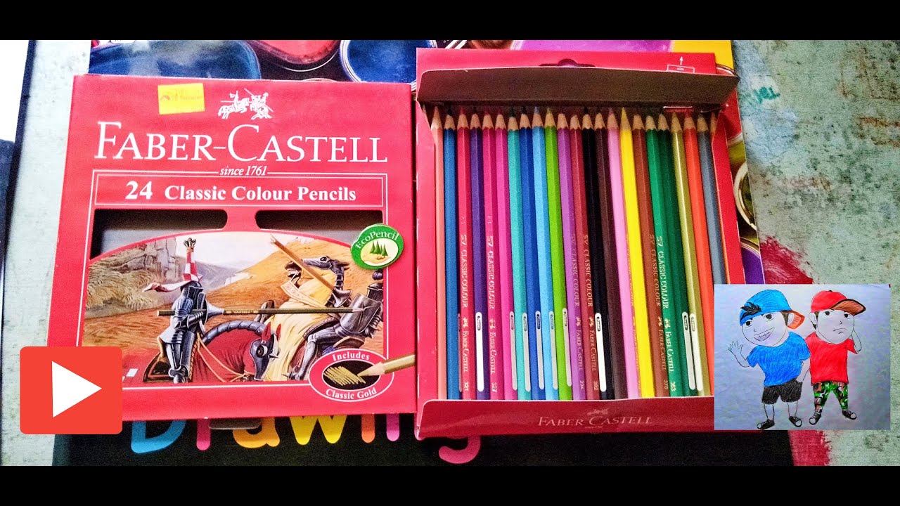 review pensil warna faber castell classic