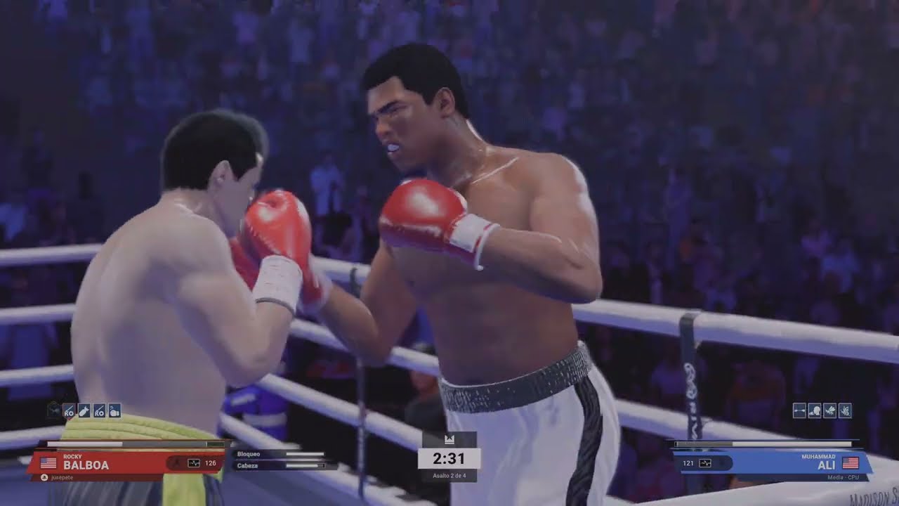 Rocky balboa joven vs Ali Undisputed PS5
