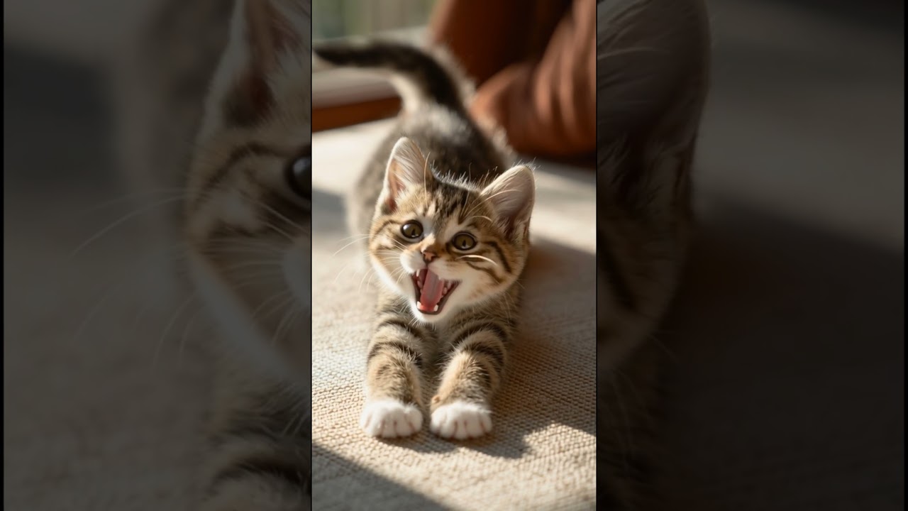 This Kitten's Eyes Will Stop You from Scrolling... I Promise! 😍 #kitten #cutecats
