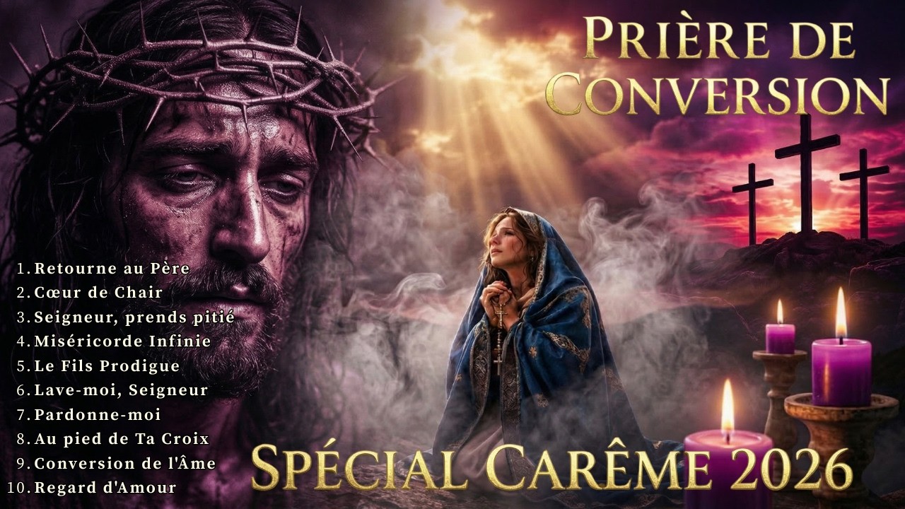 SPÉCIAL CARÊME : Les plus beaux Chants de Prière et Conversion | Retourne au Père (Miséricorde 2026)