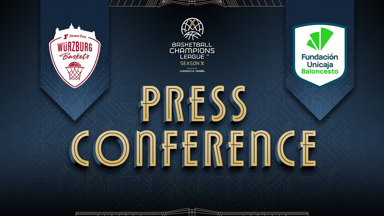 Fitness First Wurzburg Baskets v Unicaja - Press Conference | #BasketballCL 2025-26