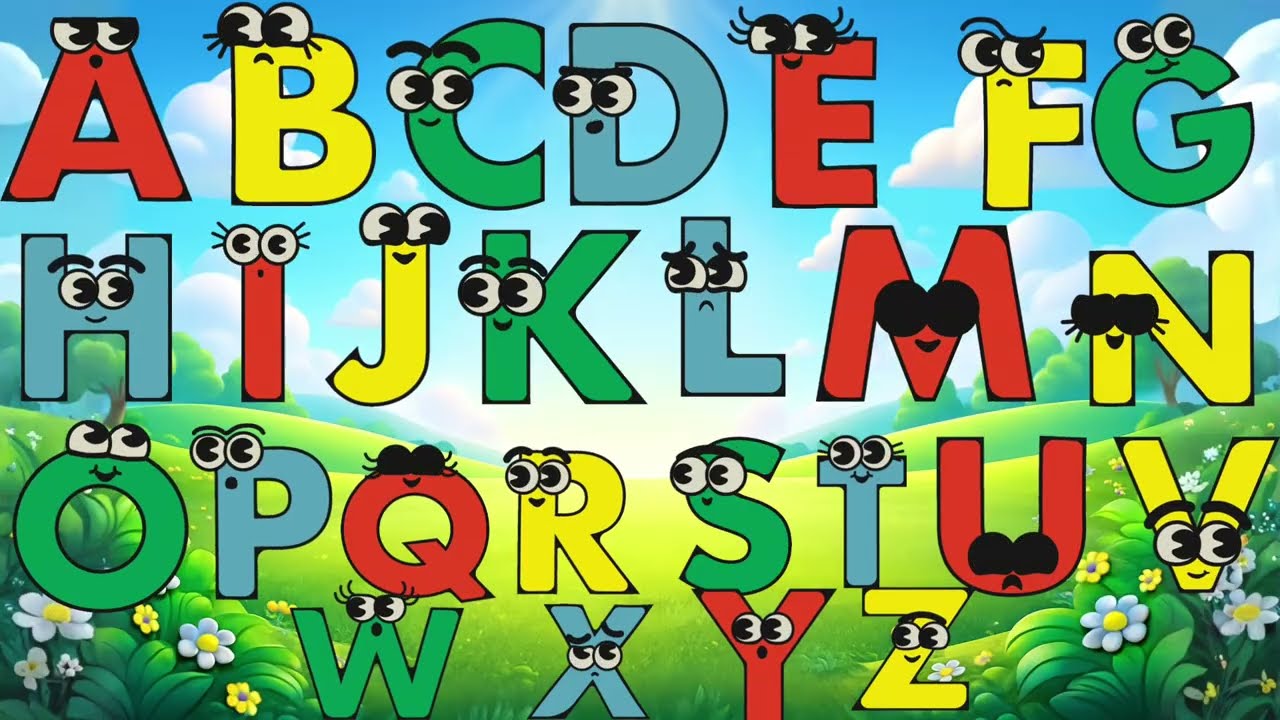 🌈 ABC Song for Toddlers | Learn Letters A to Z with Fun Animations