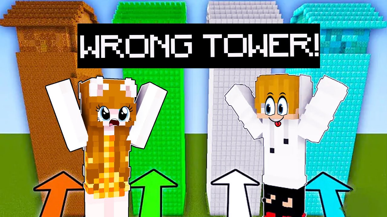 IF YOU CHOOSE THE WRONG TOWER, YOU DIE! - Minecraft