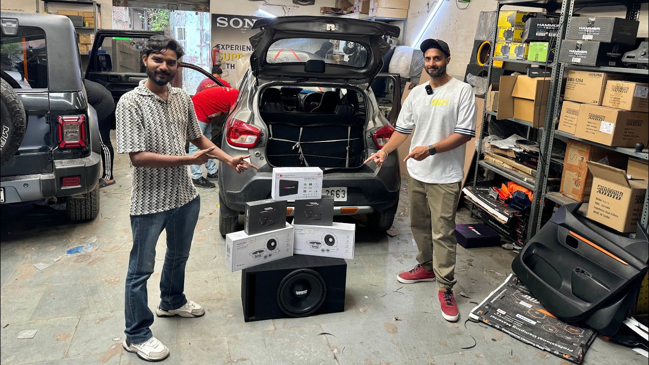 Renault Kwid Got High End Audio Setup | Best Place For Car Audio Upgrade | Motor Concept