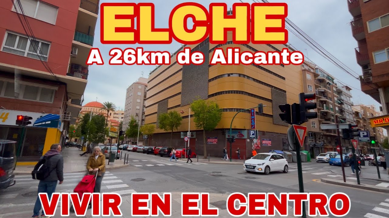 Bienvenidos a Elche - VIVIR en el CENTRO de la Ciudad! 🏡