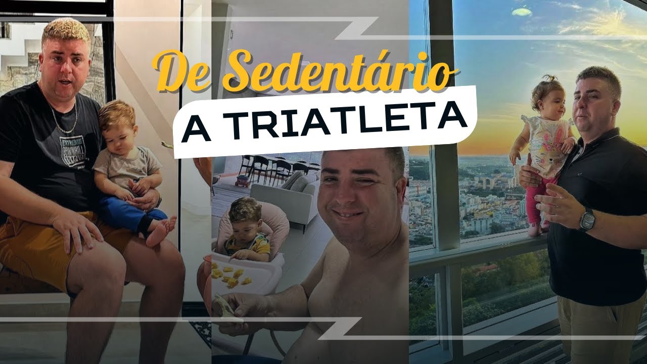 De sedentário a triatleta, a história de superação de Jhonata Galina