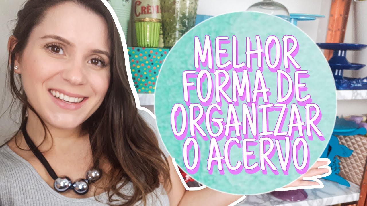COMO CATALOGAR ACERVO DE DECORAÇÃO DE FESTA | #FiqueEmCasa e Organize #Comigo | Mania de Fita