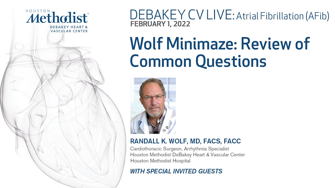 Wolf Minimaze: Review of Common Questions (Randall Wolf, MD and guests) February 1, 2022