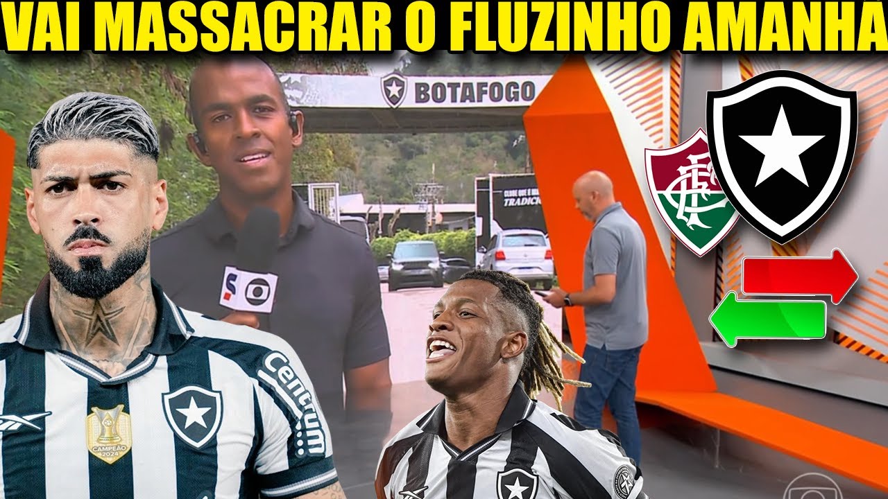 GLOBO ESPORTE BOTAFOGO! VAI SER CAMPEÃO CARIOCA, REFORÇOS E SAÍDAS! NOTÍCIAS DO BOTAFOGO DE HOJE