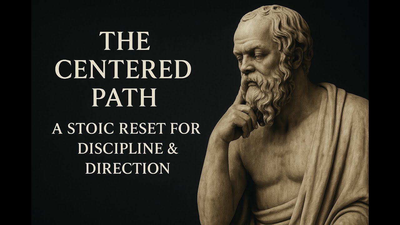 The Centered Path: A Stoic Reset for Discipline & Direction (Guided Stoic Meditation)